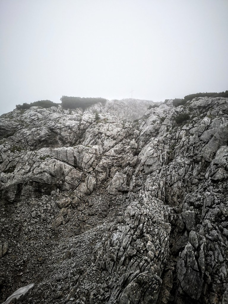 Heilbronner Kreuz im Nebel